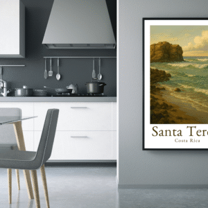 Póster de Santa Teresa, Costa Rica | Descargable en alta resolución